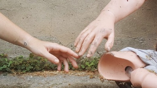 hands touching hands 2